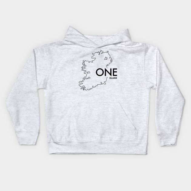 One Ireland Kids Hoodie by Sweet Miya